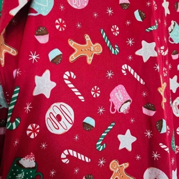 Family PJs Christmas Top & Pants 2-Pc Pajama Set Size Small - Picture 10 of 11